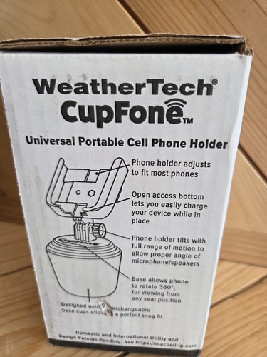WeatherTech Cupfone cell phone Holder for Car~ - Photo 12 sur 13