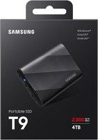 Samsung T9 Portable SSD 4TB, Up to 2,000MB/s, USB 3.2 PG4T0B BRAND NEW SEALED