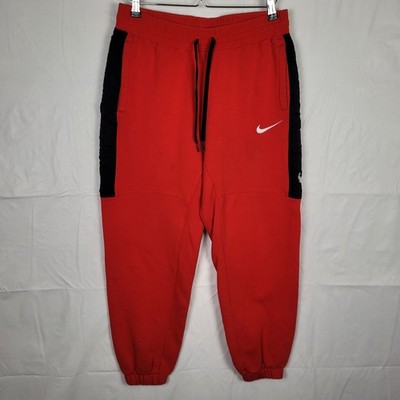 Nike Chicago Bulls Baggy Tapered Fit Joggers DC0899-657 Mens Large *flaw*