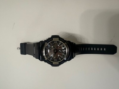 Casio G-Shock Men's Watch Black GA-200BW black watch, excellent condition,