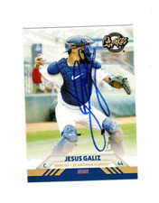 Jesus Galiz 2024 Rancho Cucamonga signed autograph baseball card Dodgers b