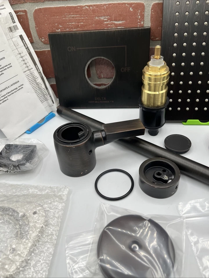 Delta Faucet Vero 17T Series Dual-Function Shower Trim Kit with T17T253-RB READ - Image 3 of 4