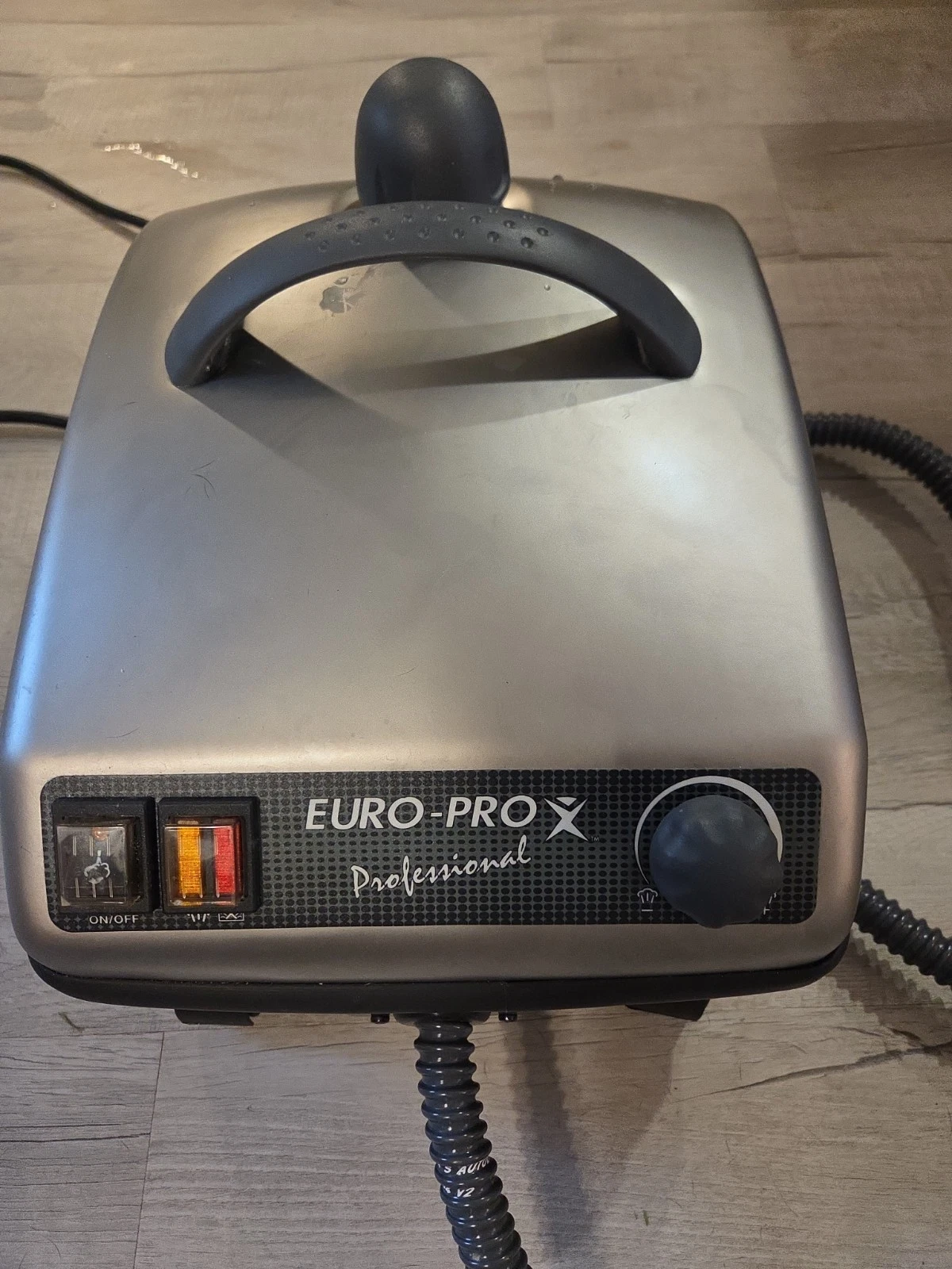 EURO-PRO EP961 Steamer Vapor Steam Cleaner TESTED WORKS GREAT! w/Attachments