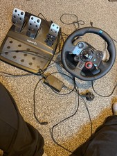 Logitech G29 Racing Steering Wheel With Pedals Ps5