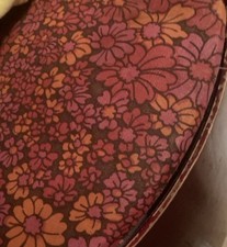 ViNTAGE 70er Jahre „Rolli“ Hocker Paul Neuhaus Original Flower Power HOCKER rar