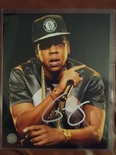 Jay Z Autographed 8x10 Photo Rocafella Records Beyonce Husband
