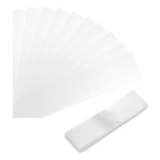 100Pcs Clear Perforated Shrink Band 160x45mm Fits Cap Diameter 98-102mm
