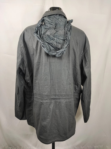 Giacca Barbour blu da uomo leggera XXL Man Cotton Linen Sapper Jacket size XXL - Foto 7 di 12