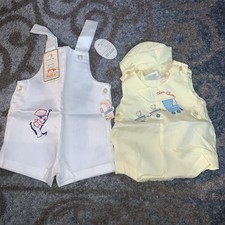 Vintage 70  s Baby Boy Clothes 2 Piece Lot