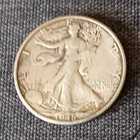 1945 Liberty Walking Half Dollar 50C Silver 0.9 Fine Business Strike P