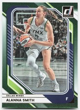 2026 Donruss WNBA #34 Alanna Smith Green Shimmer Dallas Wings