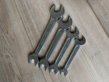 Select Steel by Indestro Open End Wrench Set Vintage SAE