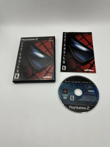 Spider-Man 2 PlayStation 2 PS2 Black Label Complete CIB