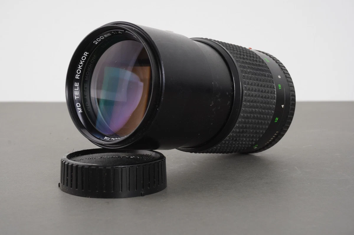Minolta f/4 200mm Focal Camera Lenses for sale | eBay