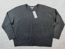 New French Connection Della Vhari Crew Neck Jumper Sweater XL Fashion Black 118