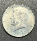 1967 Kennedy Half Dollar / 40% Silver US Coin / 50 Cent Piece