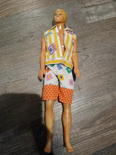 California Dream Ken Doll 1987 Mattel #4441 Vintage Barbie Read