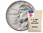 2026-P&D Semiquincentenial Half Dollar 200 MIXED COIN BAG **PRESALE**