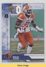 2018 Upper Deck CFL Blue Chris Rainey #127 READ 7l6