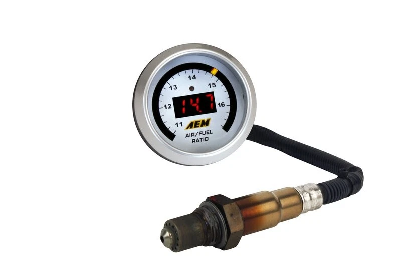 AEM Wideband UEGO Digital Air/Fuel Ratio Gauge Lean/Rich 52mm Diameter (30-4110) - image 4 of 4