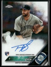 2016 Topps Chrome Tony Zych Rookie Autographs #RA-TZ Auto