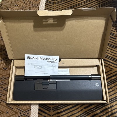 New Contour RollerMouse Pro - Vegan Leather - Slim - Wireless  