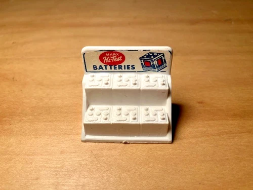 Marx super service center tin litho Battery display ONLY