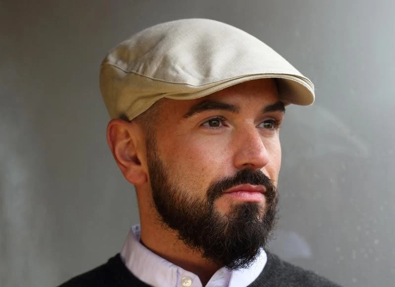 Hanna Hats Donegal Touring Cap Linen-Sand
