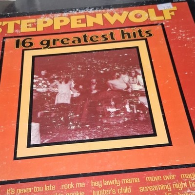 Steppenwolf 16 Greatest Hits LP Vinyl Record Classic Rock 1960s