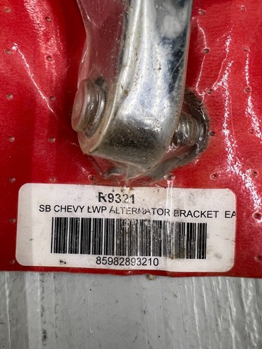 Chevrolet Alternator Bracket Small Block Chevy LWP Alternator Bracket R9321 - Picture 3 of 10