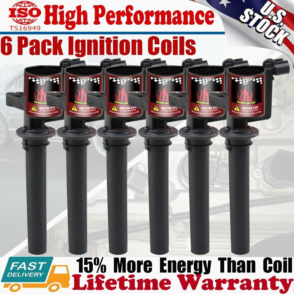 Ford Performance Spark Plug Wire Dividers Black (6pk) Ford Performance Spark Plug Wire Dividers Black (6pk)