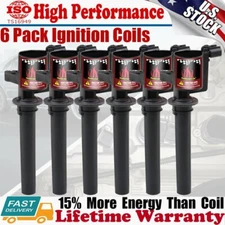 6Pack Ignition Coil For Ford Escape Taurus Mazda Mercury 3.0L V6  2005 2006-2008