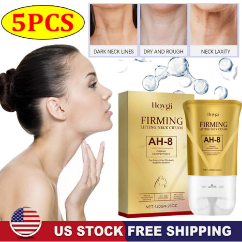 5PCS AH-8 Firming Neck Cream for Crepey Skin Body Care Comfort Roller Neck Cream - Picture 2 of 22