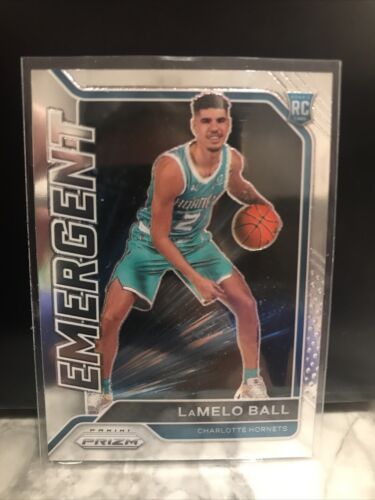LaMelo Ball 2020-21 Panini Prizm Emergent Rookie Card RC #23 Charlotte Hornets - Photo 1 sur 6