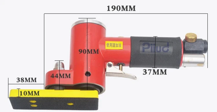 1/4“ FS30B2 Reciprocating Vibration Pneumatic Polishing and Polishing Machine - Image 3 of 4