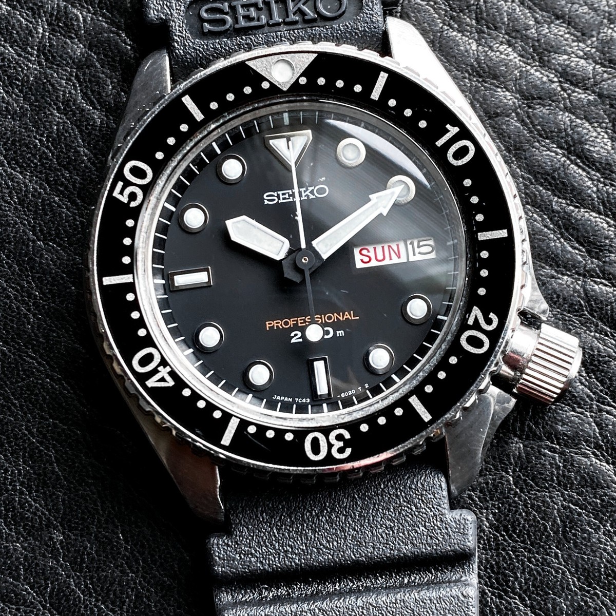 SEIKO VINTAGE PROFESSIONAL 7C43-6011 JDM DIVER (NEW 7C43 SEIKO VINTAGE PROFESSIONAL 7C43-6011 JDM DIVER (NEW 7C43