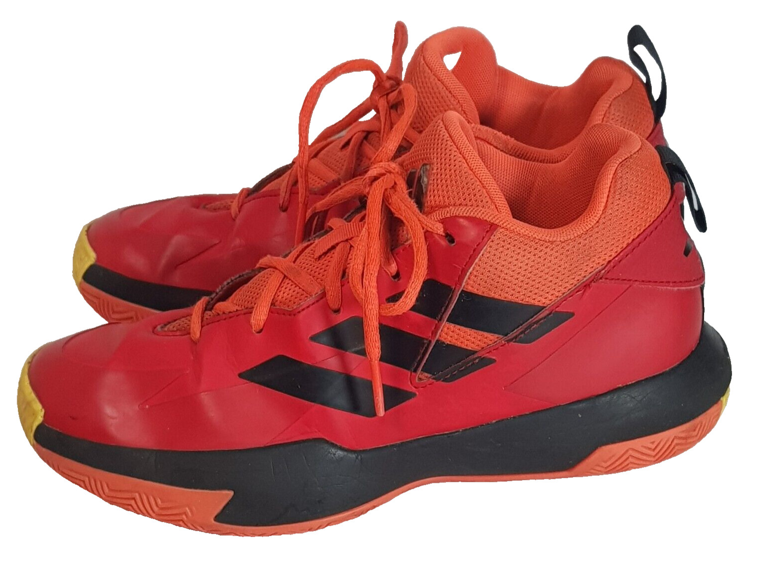 Adidas Boys Cross Em Up Select Jr Better-Scarlet-Sol red Adidas Boys Cross Em Up Select Jr Better-Scarlet-Sol red