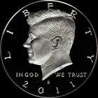 2011 S Silver Kennedy Half Dollar Deep Cameo Gem Proof
