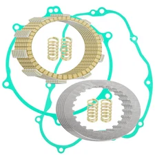 Clutch Friction Plates Kit And Cover Gaskets for Kawasaki KDX200 KDX220R