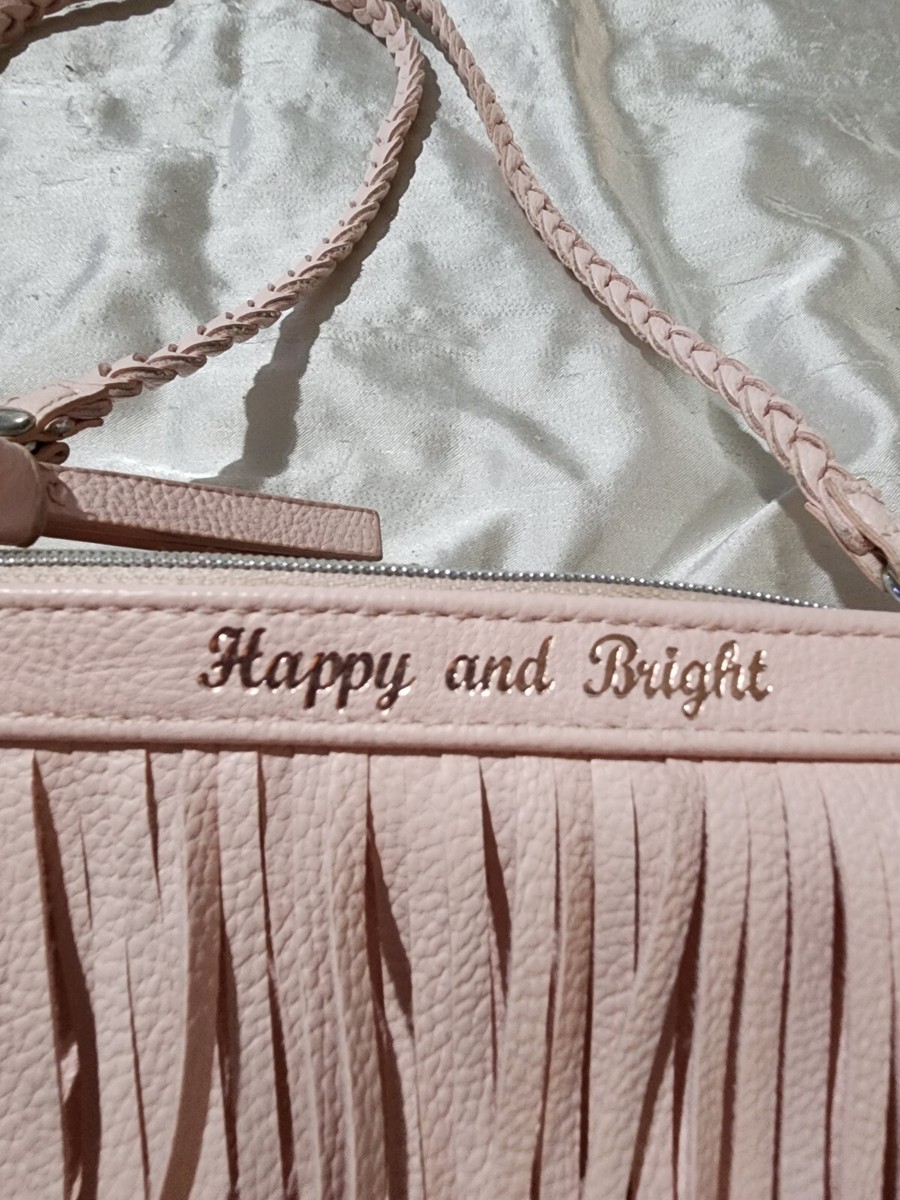 Women's H&M Happy And Bright Small Pink Braided Strap