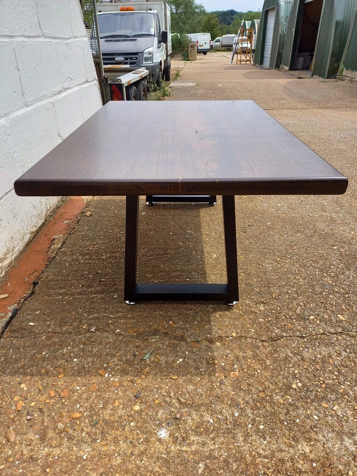 Brand New Hand made Stained Ash Coffee Table - Image 4 of 4