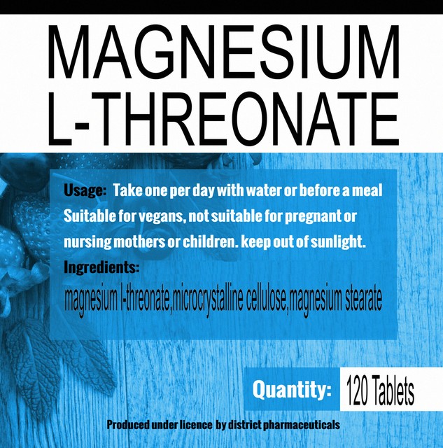 Magnesium Lthreonate 500mg X 120 Capsules by Phoenix Nutrition for