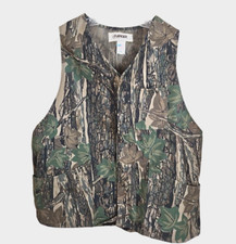 Vintage Ranger Hunting Vest Size XL Realtree Camouflage Bird Game Pocket USA