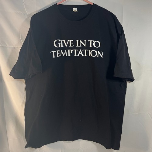 Hornitos GIVE INTO TEMPTATION T-Shirt XXL XXG 100% Baumwolle Top Zustand