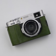 Real Leather Camera Bag Case Protect Cover Grip For Fuji X100VI Fujifilm X-100VI