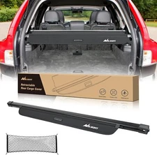 Nilight Trunk Cargo Cover for Volvo XC90 2003-2014 Retractable Rear Cargo Cover