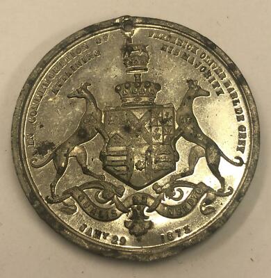 610 - B2957 - THE MAJORITY OF EARL DE GREY - 1873 