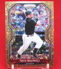 Jeff Bagwell 01/40 BRONZE DONUT CIRCLES Prizm 2021 Panini Prizm