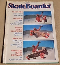 1977 Skateboarder Magazine Vol 4 No. 1 Dogtown Waldo Autry Vintage Rare HTF