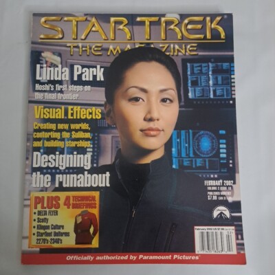 Star Trek The Magazine February 2002 Volume 2 Issue 10 Featuring Linda Park